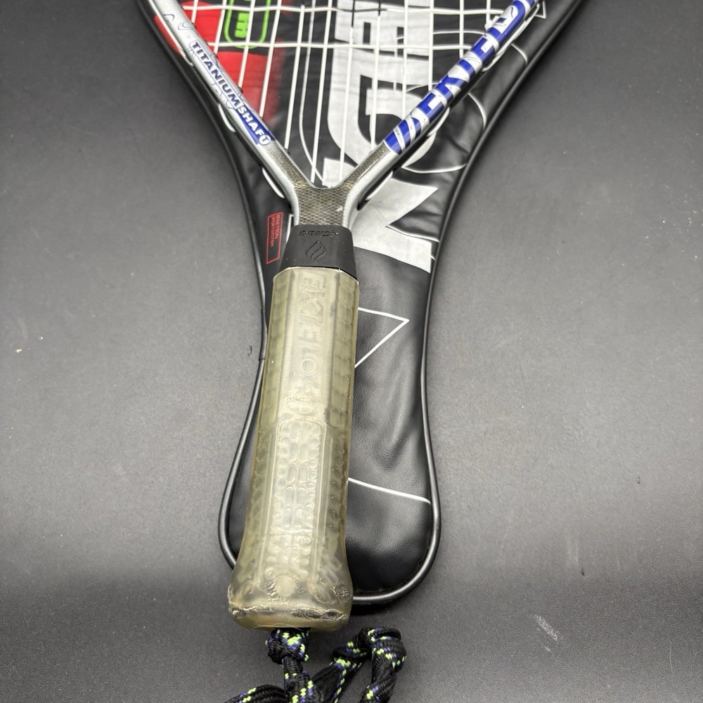 Ektelon Strobe Titanium Long Body Racquetball Racquet 925 Power + Case - Picture 9 of 15